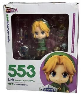 Good Smile Company Nendoroid 553 Link Majora's Mask 3D Action Figure Zelda Toy